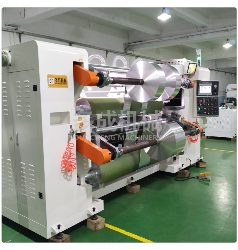 DC-SLM-1850微電腦控制立式鋁箔分切機、銅箔分切機、分剪機、裁切機、分條機