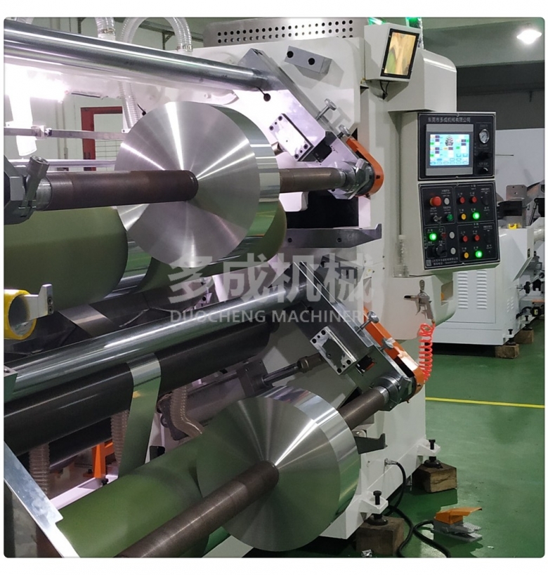 DC-SLM-1850微電腦控制立式鋁箔分切機、銅箔分切機、分剪機、裁切機、分條機