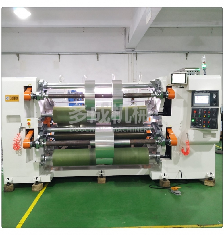 DC-SLM-1850微電腦控制立式鋁箔分切機、銅箔分切機、分剪機、裁切機、分條機